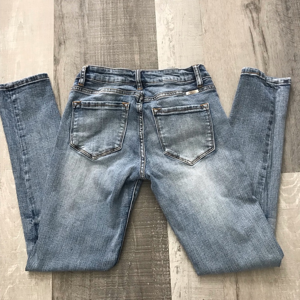 KANCAN WOMEN'S HIGH RISE MOM JEANS Size 1/24 - Picture 4 of 5